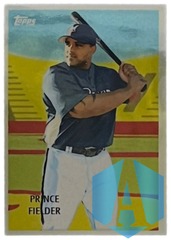 2008 Topps Trading Card History Prince Fielder #TCHC4 Brewers